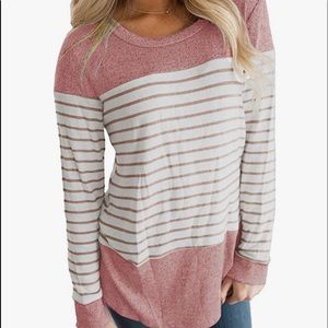 Womens Long Sleeve T-Shirt Round Neck
